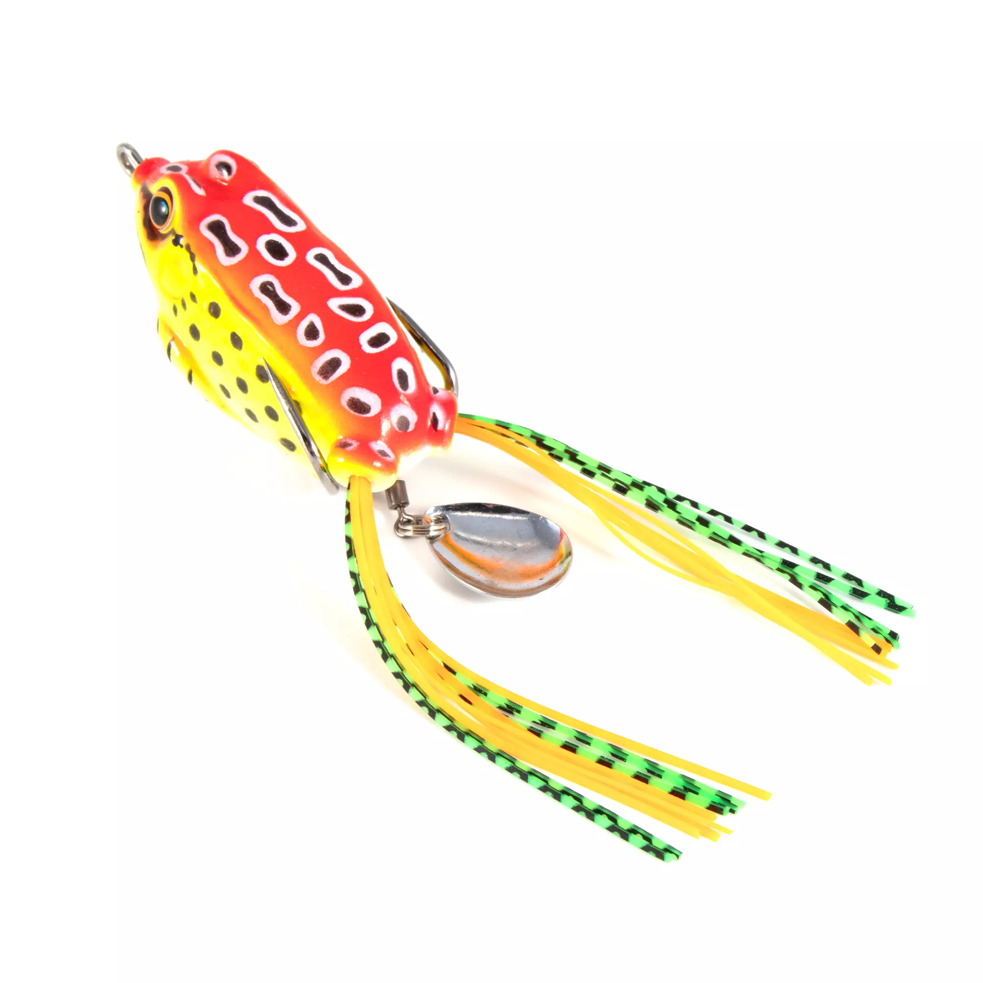 Лягушка-незацепляйка Namazu FROG с лепестком, 55 мм, 10 г, цвет 09, крючок-двойник