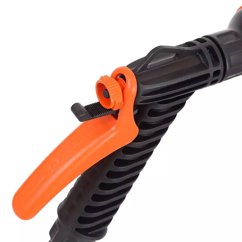 Пистолет-душ для полива с фиксатором под штуцер 1/2"-3/4" Жук 3216-00