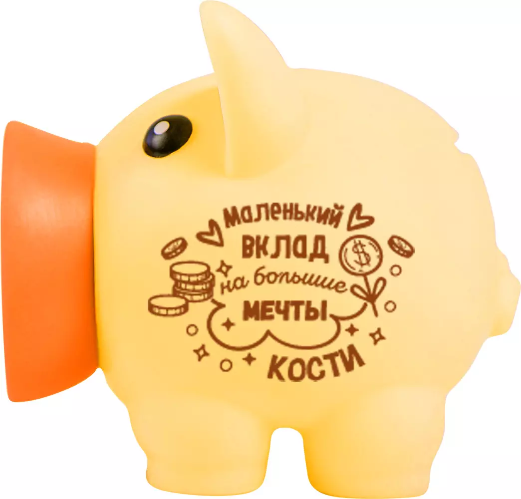 Копилка Хрюля КОСТЯ