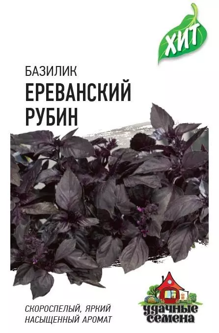 Семена Базилик Ереванский рубин. Удачные семена Ц/П