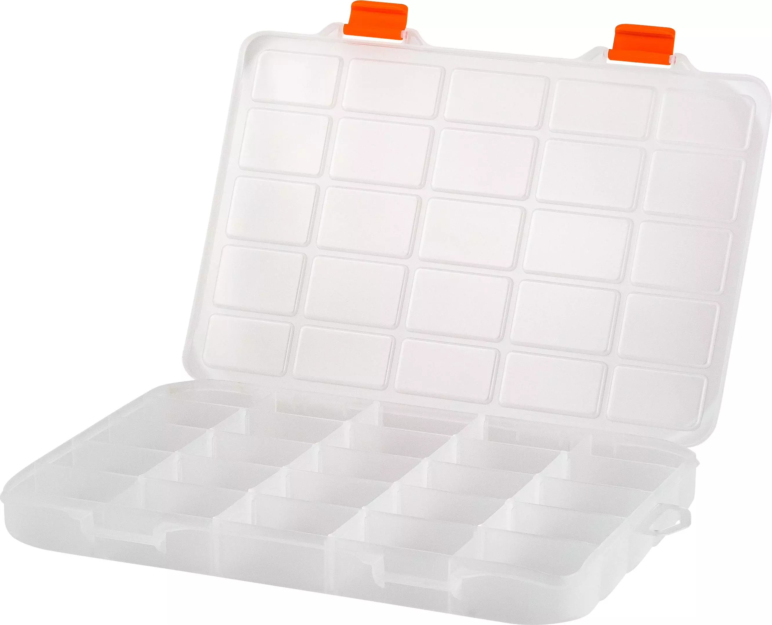 Органайзер для хранения мелочей 293х207х32 мм 25 секций PR Blocker Expert 11,5&quot;прозрачный матовый