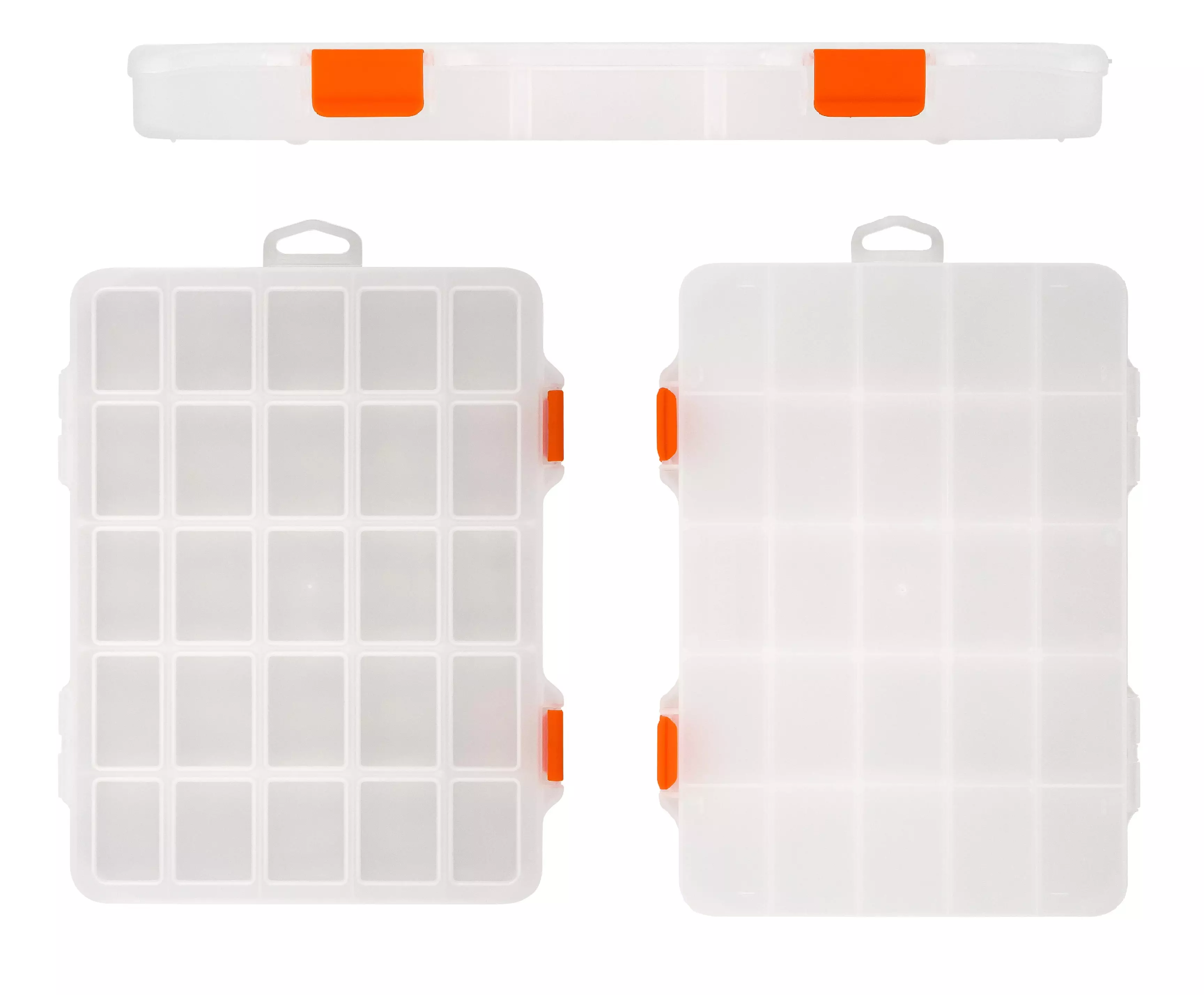 Органайзер для хранения мелочей 293х207х32 мм 25 секций PR Blocker Expert 11,5&quot;прозрачный матовый