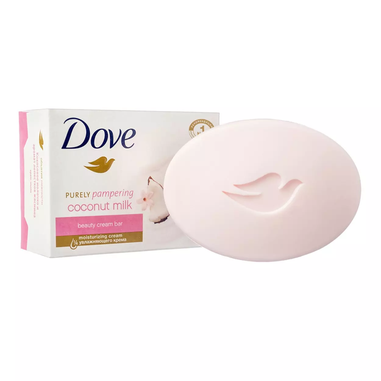 Крем-мыло DOVE Кокосовое молочко и лепестки жасмина 135 г