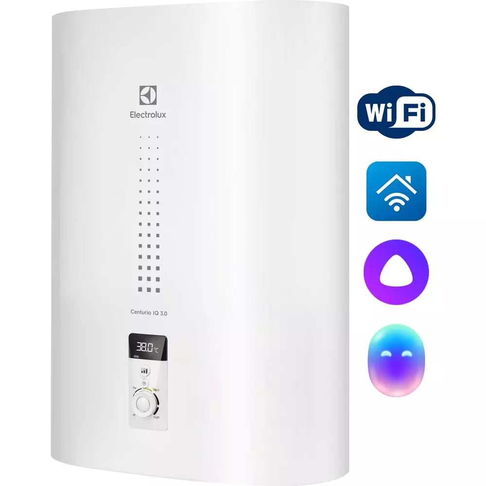 Водонагреватель электрический 30 л 2000 Вт Electrolux EWH 30 Centurio IQ 3.0 нерж. сталь