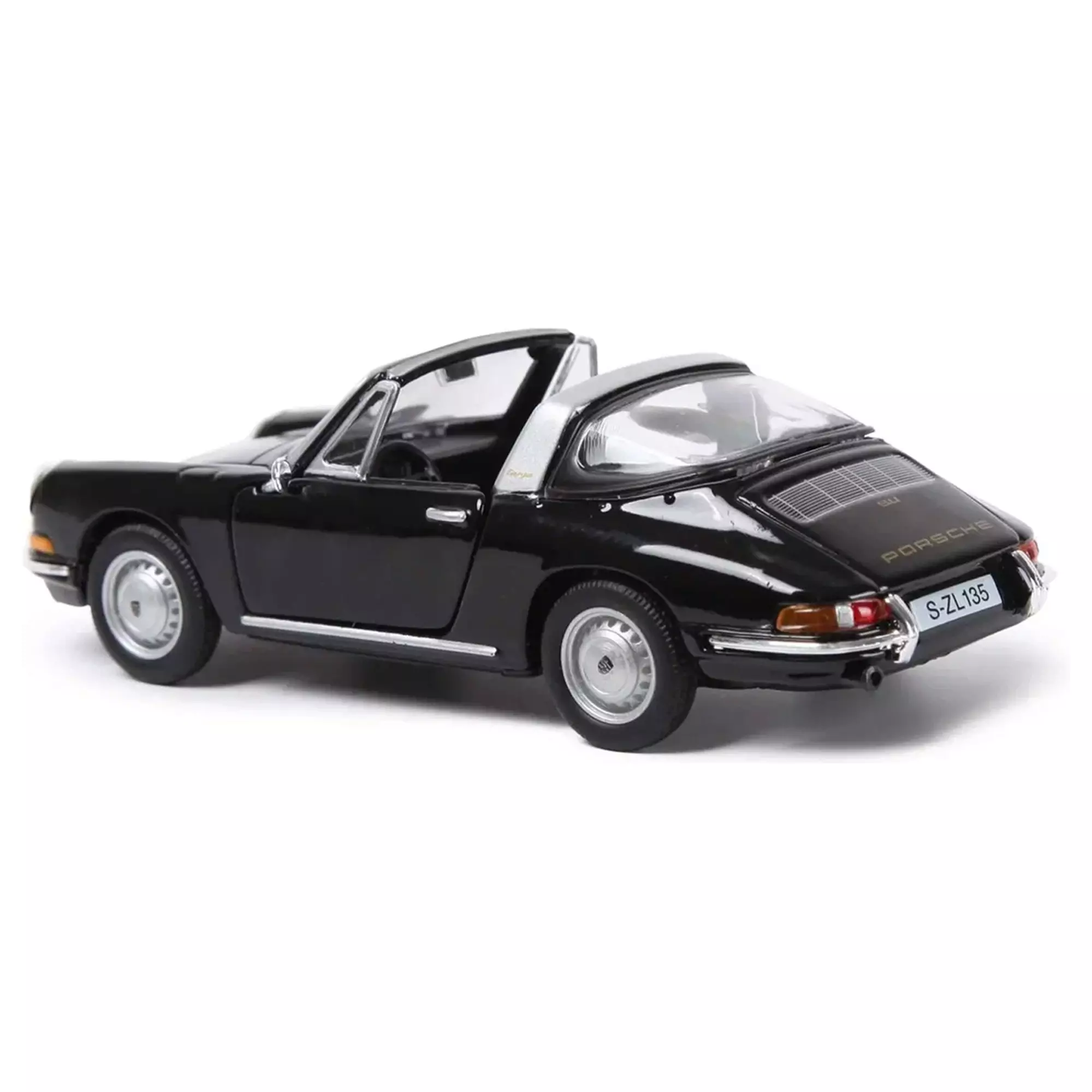 Машинка die-cast Porsche 911 (1967) Bburago 1:32, чёрная 18-43058