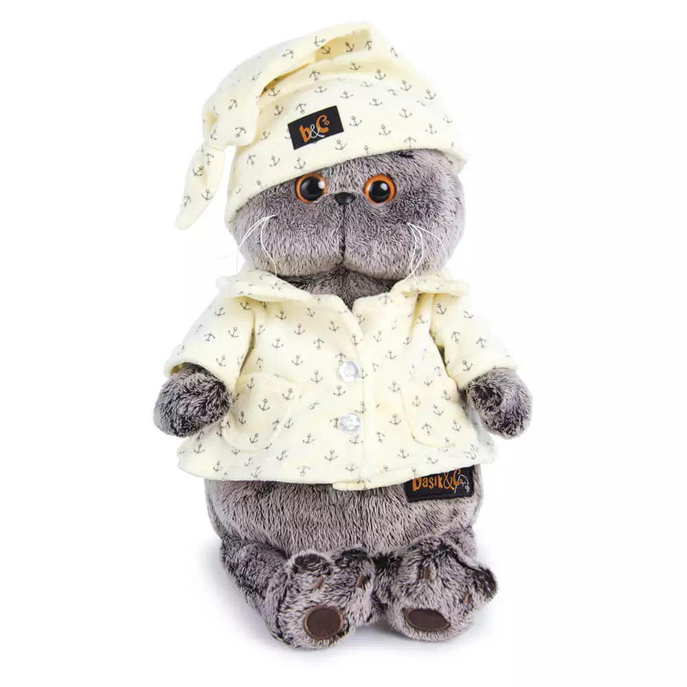Мягкая игрушка Басик 25 см в пижаме Budi basa Ks25-024