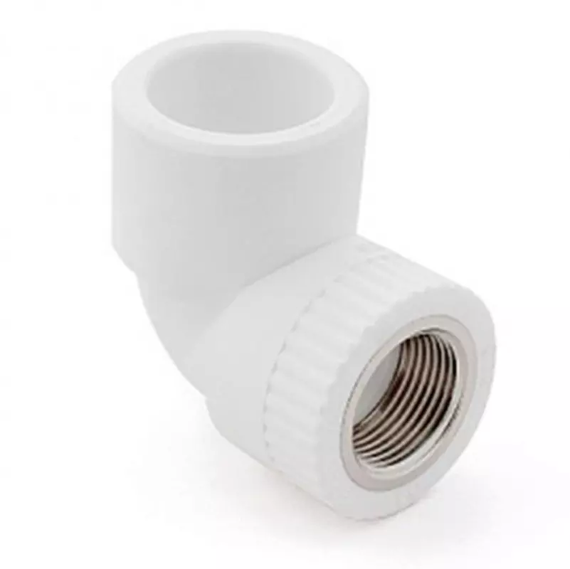 Угол полипропиленовый с резьбой 20х3/4" ВР, RTP 10791