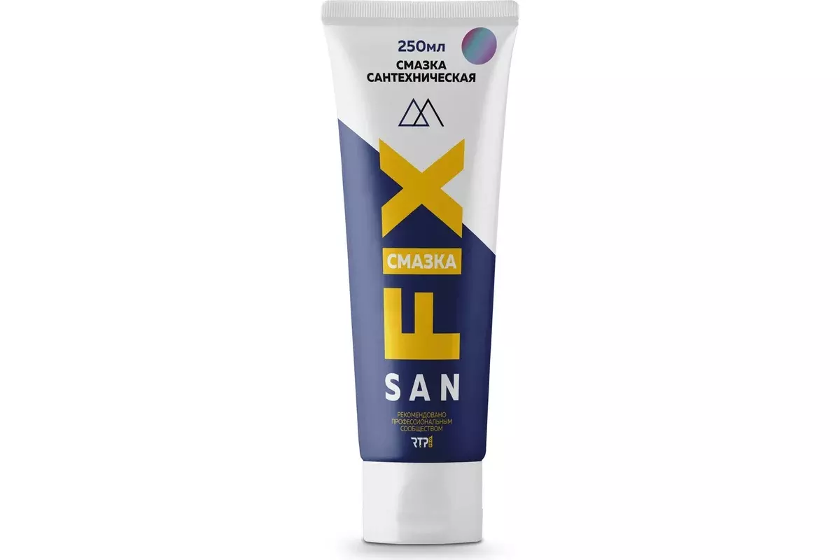 Смазка сантехническая силиконовая туба 250 мл, SanFIX 40720