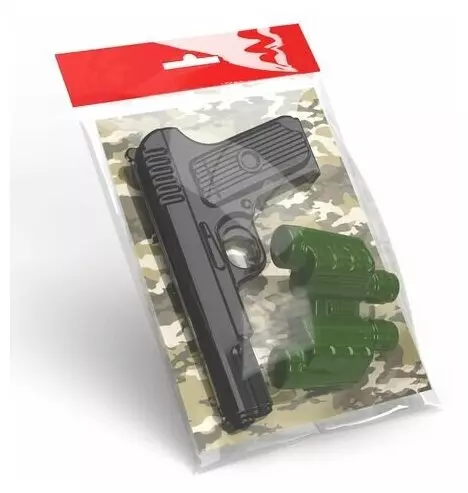 Оружие пластиковое Пистолет, Бинокль 02334ДК