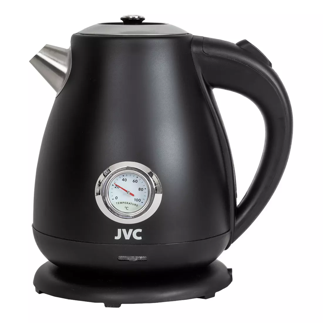 Чайник JVC JK-KE1717 black 2200Вт 1,7 литра сталь черный