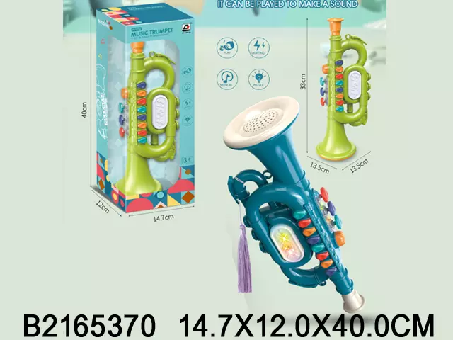 Труба, световые и звуковые эффекты, цвет в ассортименте 2165370