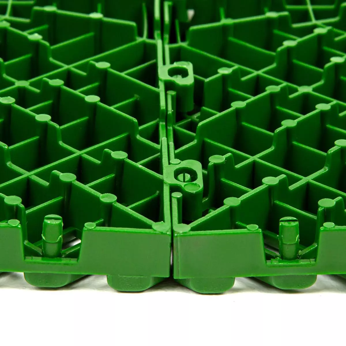 Плитка садовая для дорожек HELEX 40*40 см полипропилен, зеленая (уп. 6 шт)