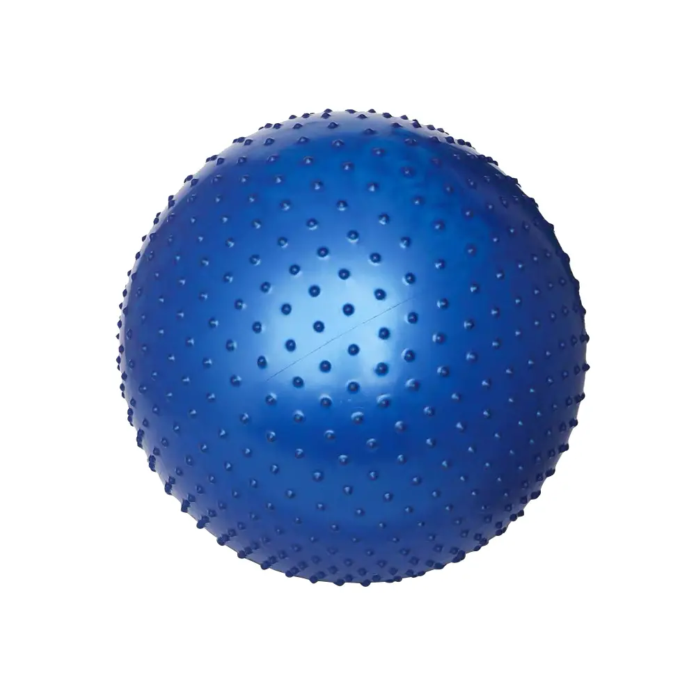 Мяч гимнастический массажный, синий, 85 см