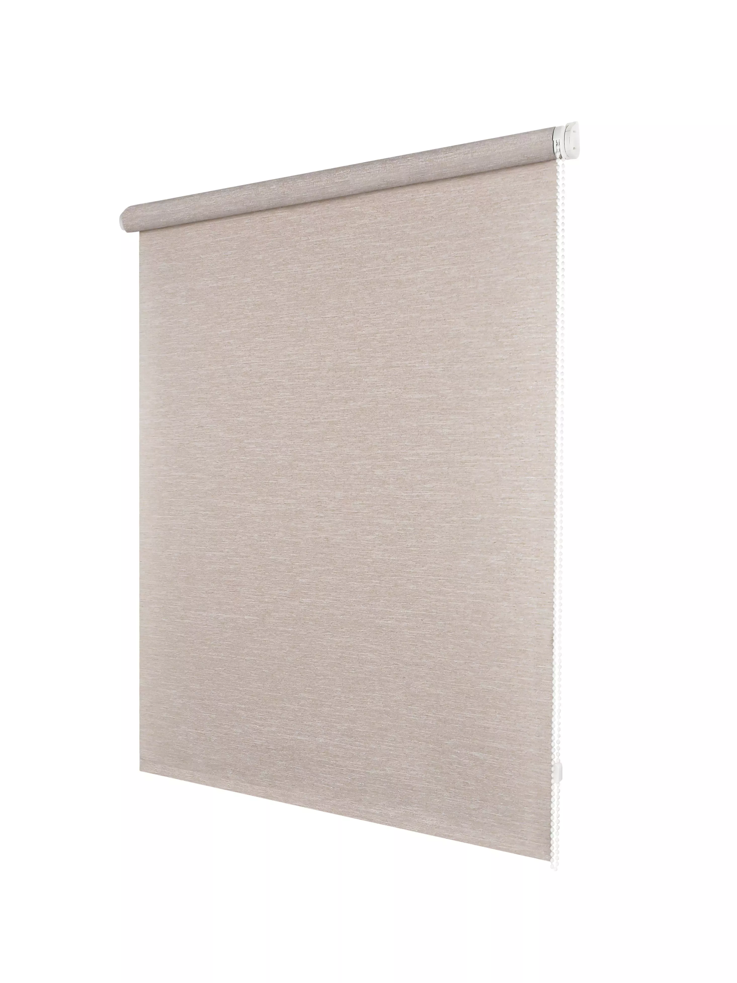 Рулонная штора вельвет 200 (196)*180 см бежевый Магеллан