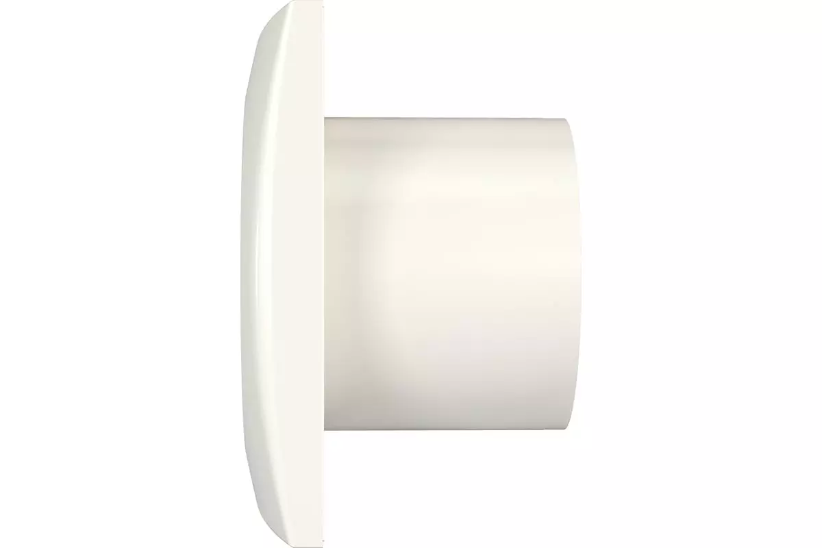 Вентилятор накладной DICITI AURA 4C Ivory. с обр. клапаном (D=100, V=90m3/h)