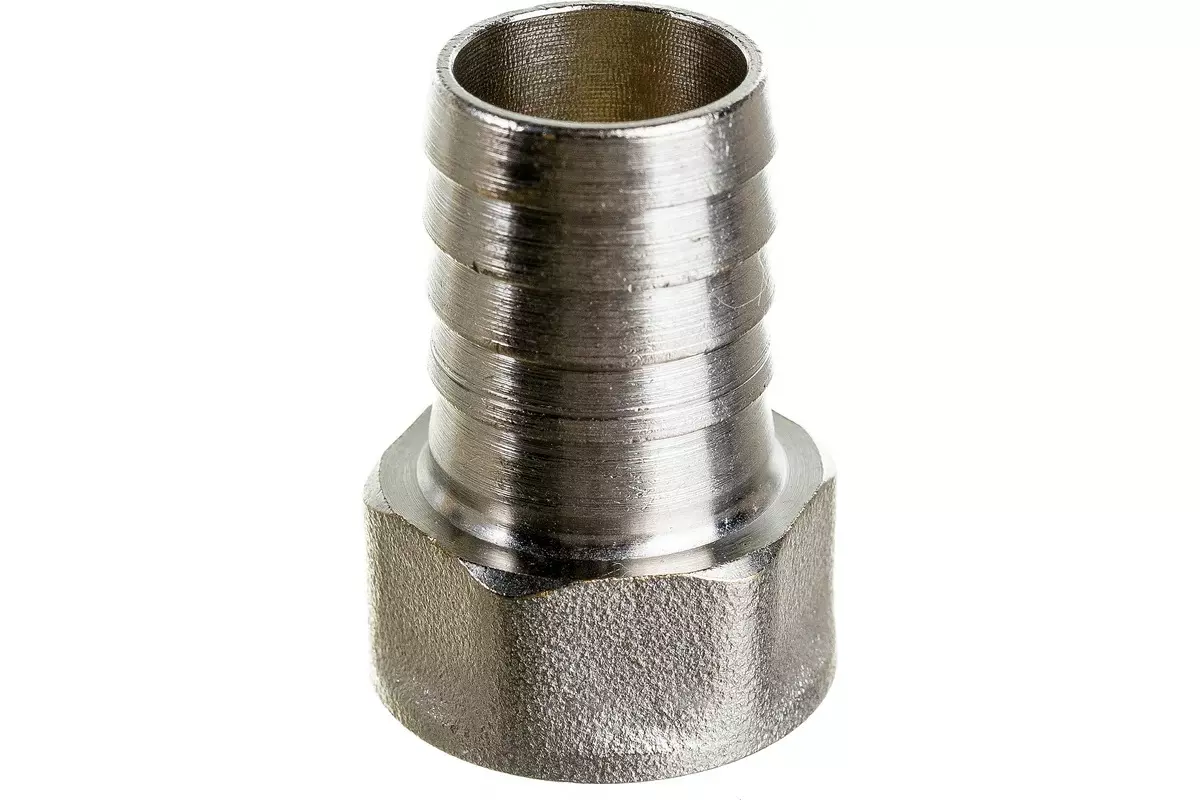 Штуцер для шланга 1/2&quot;х18 мм, ВР, никель, CTM CRSF1218