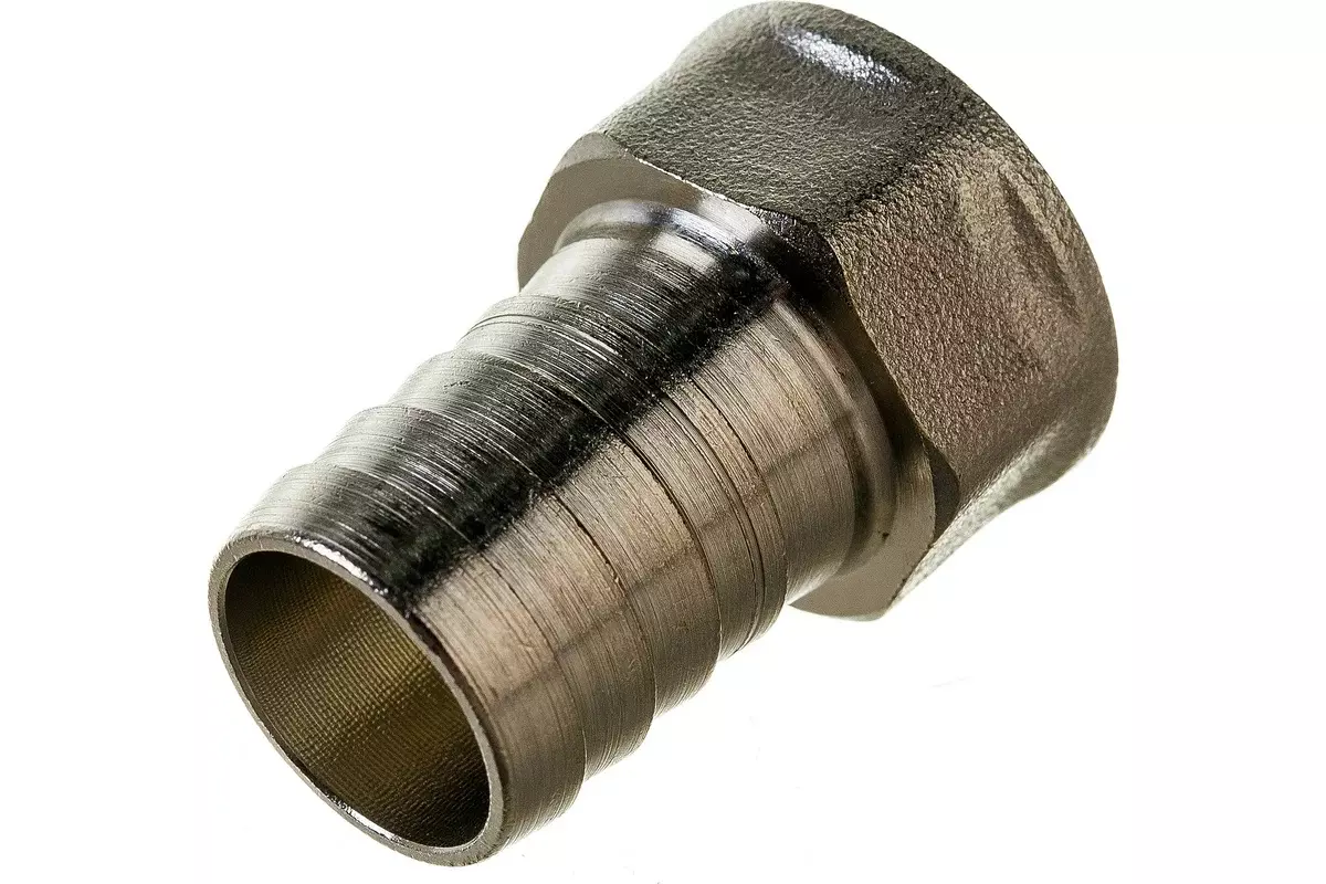 Штуцер для шланга 1/2&quot;х18 мм, ВР, никель, CTM CRSF1218