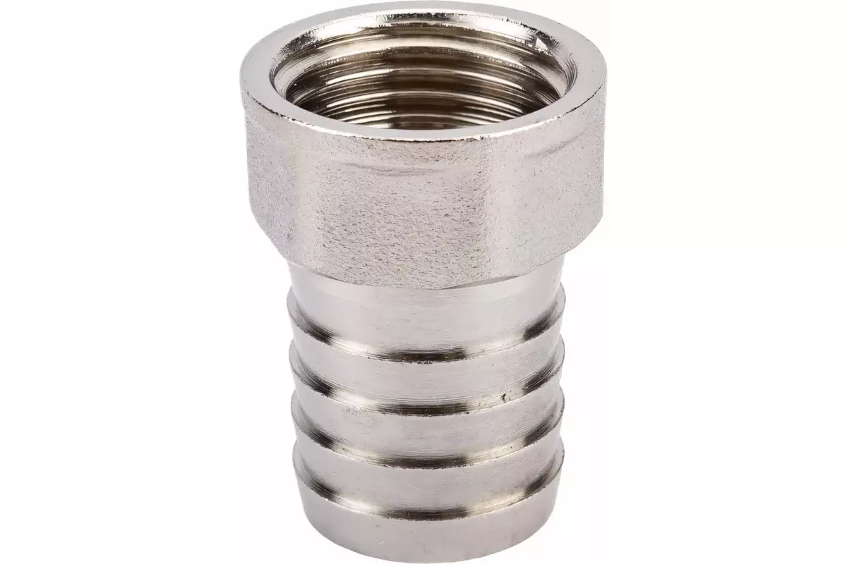  Штуцер для шланга 1/2&quot;х20 мм, ВР, никель, CTM 