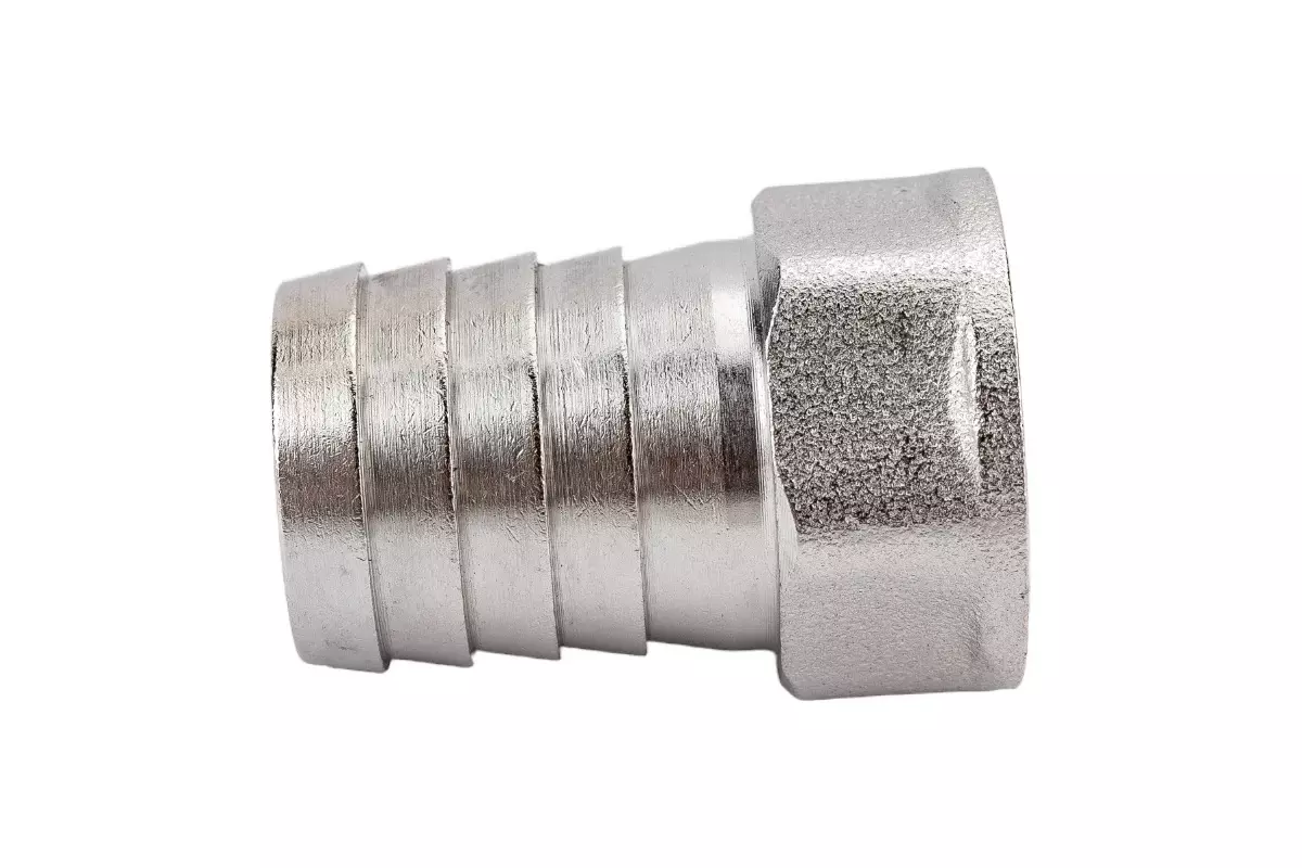  Штуцер для шланга 1/2&quot;х20 мм, ВР, никель, CTM 
