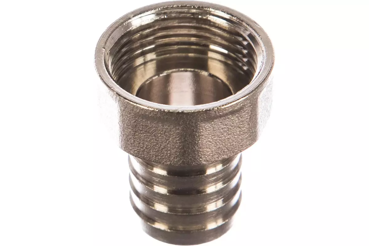 Штуцер для шланга 3/4&quot;х20 мм, ВР, никель, CTM 