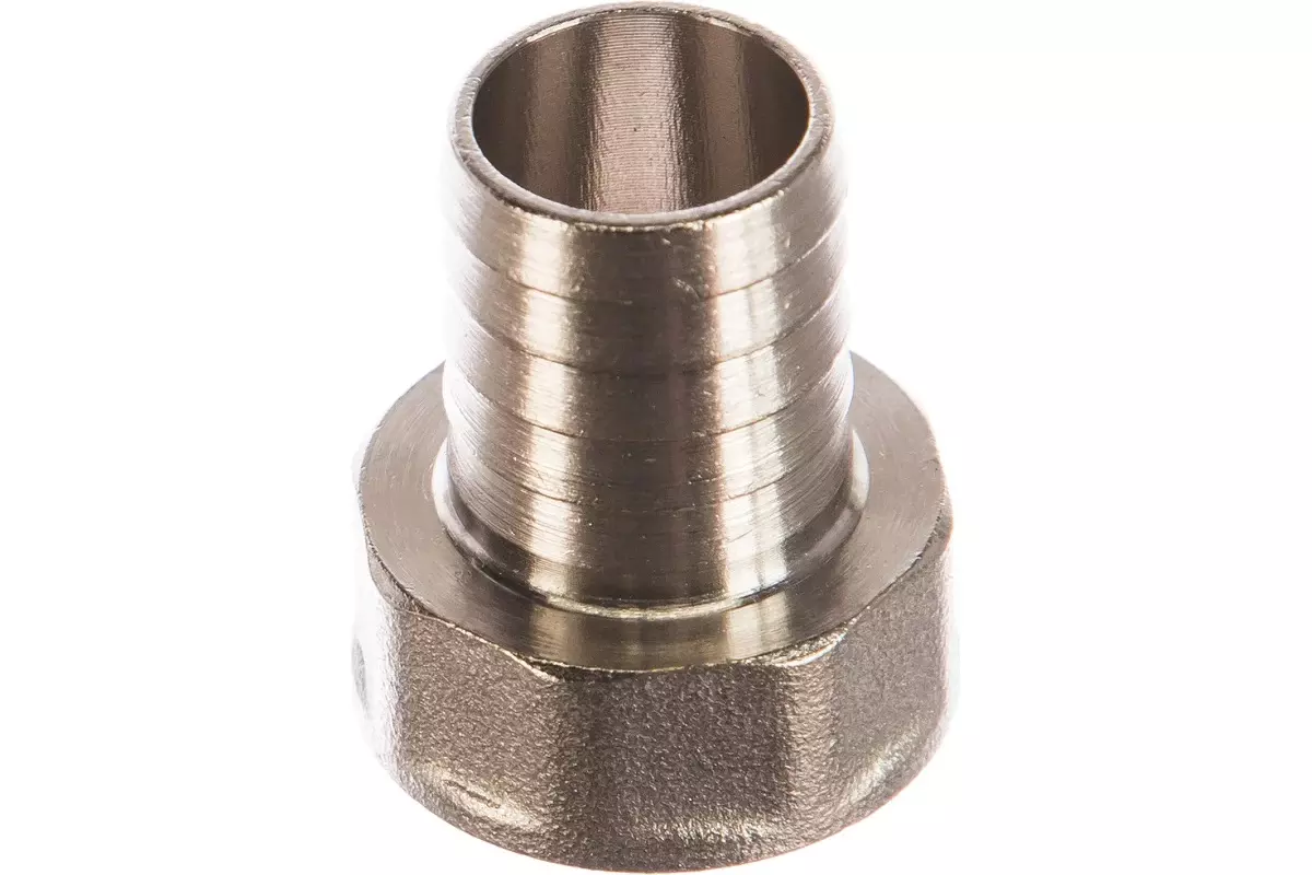 Штуцер для шланга 3/4&quot;х20 мм, ВР, никель, CTM 