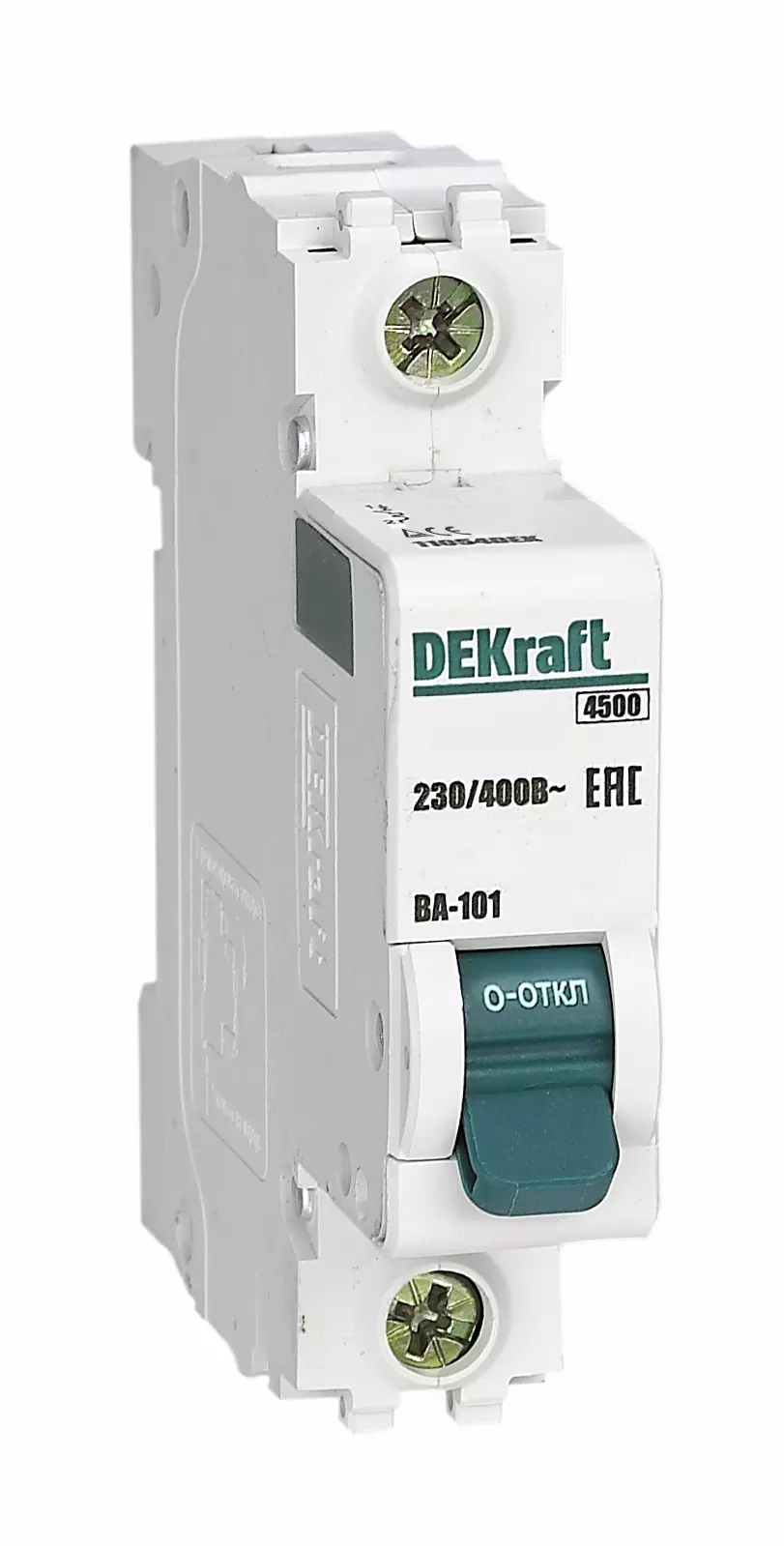 Автоматический выключатель DEKraft ВА-101 11104DEK 1P D 25А 4.5кА