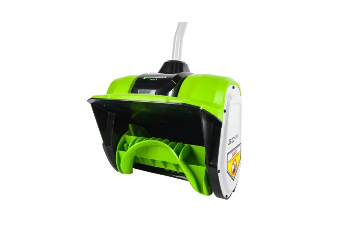 Снегоуборочная лопата аккумуляторная бесщеточная 150*300 Greenworks 2600807UG 40В 1Акб*5А\ч