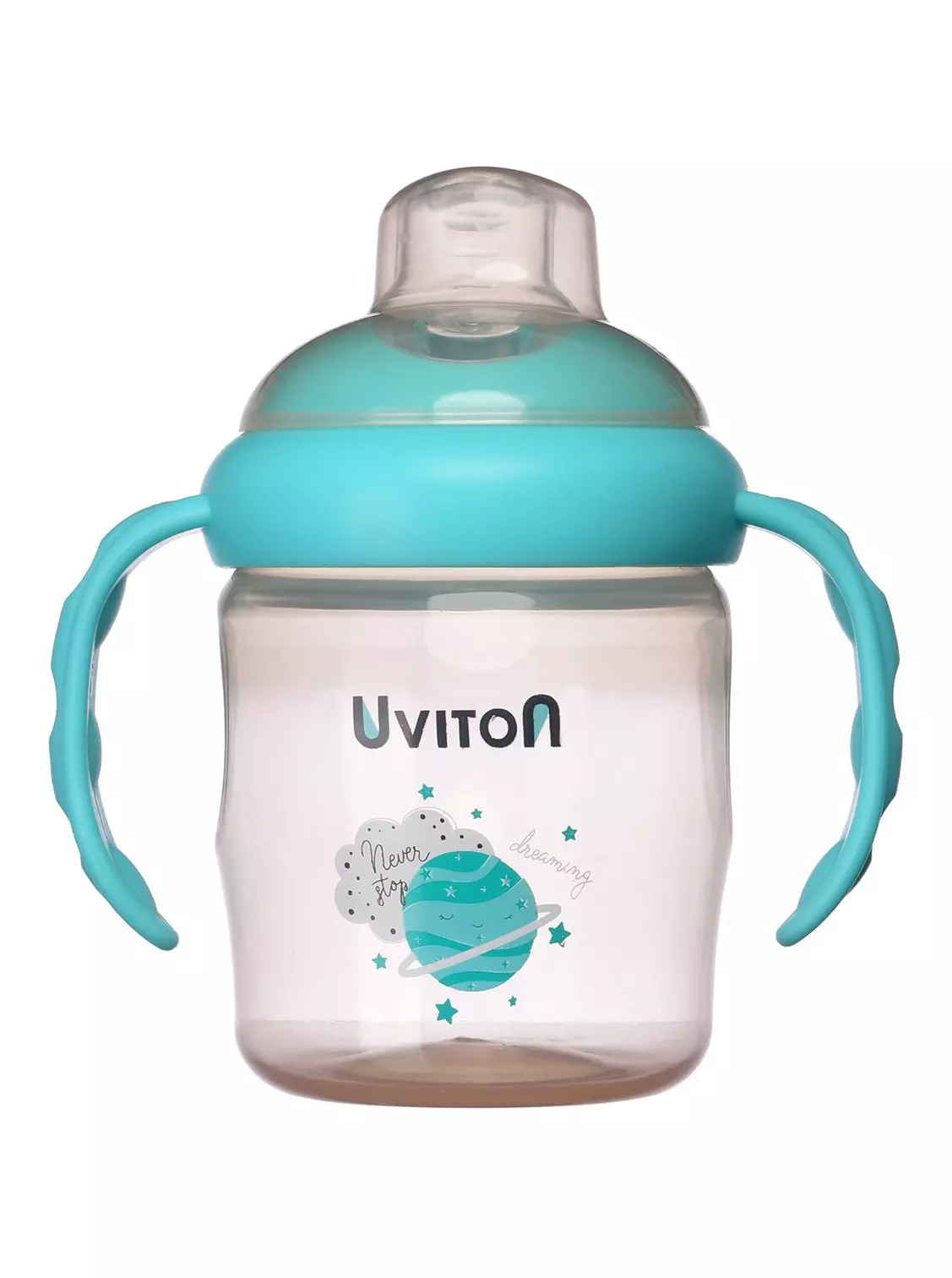 Поильник с мягким носиком 230 мл Dreams, цвет в ассортименте Uviton 0612