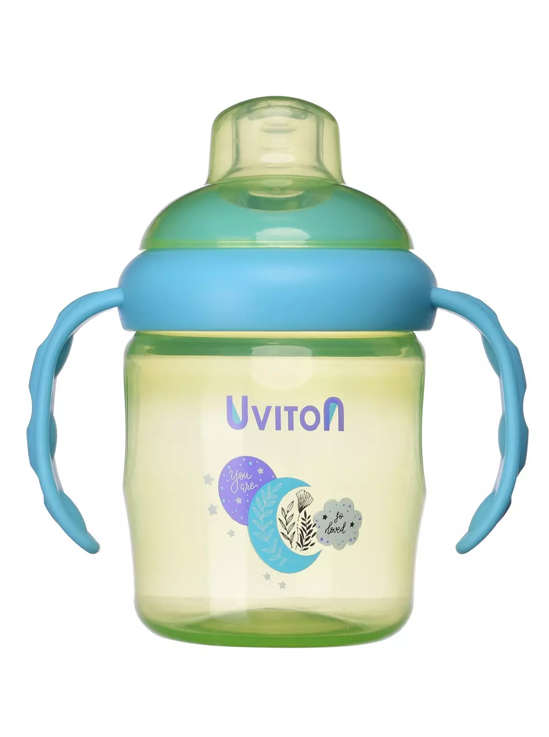 Поильник с мягким носиком 230 мл Dreams, цвет в ассортименте Uviton 0612
