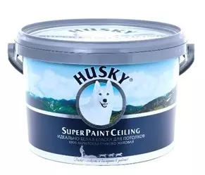 Краска для потолка Husky SUPER PAINT CELING 2,5л