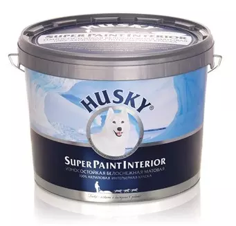 Краска интерьерная Husky Super paint interior 2,5 л