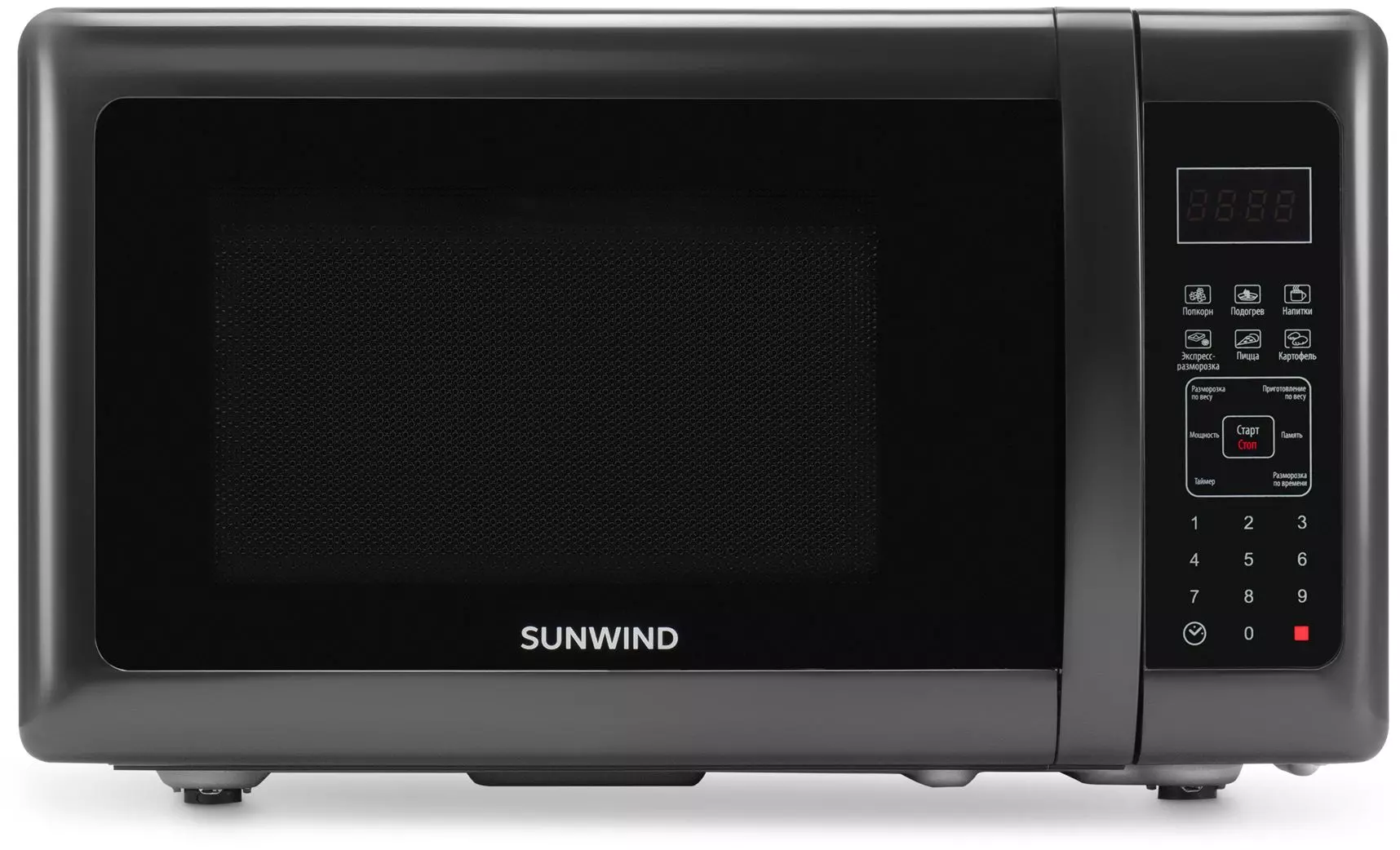 Микроволновка SunWind 20л 700Вт дисплей SUN-MW007