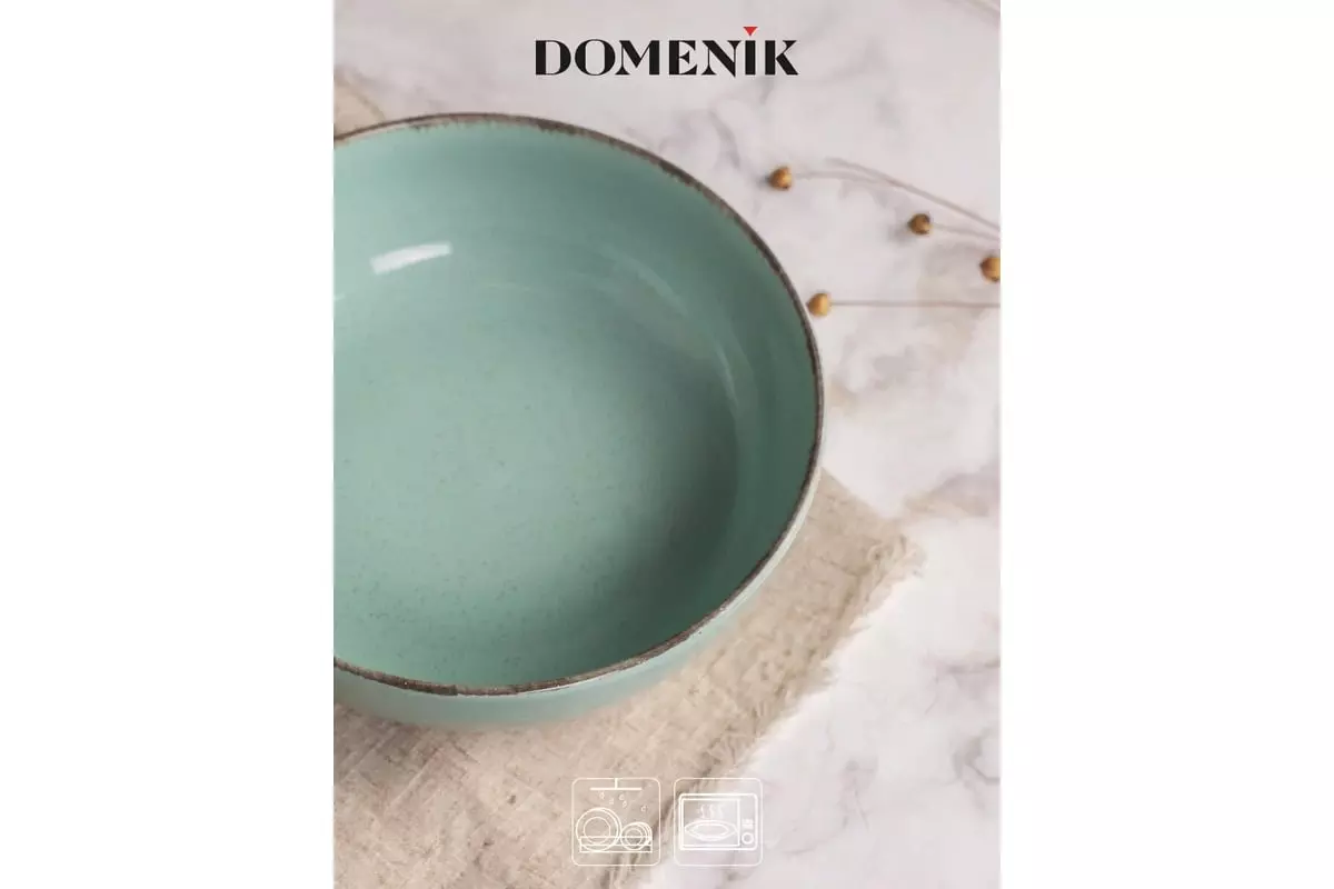 Тарелка суповая 18 см &quot;DAILY&quot; бирюзовый