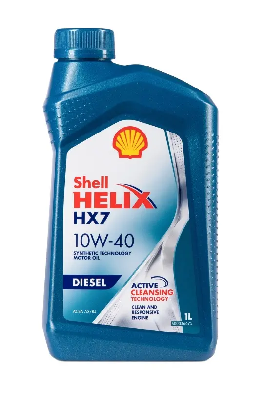 Масло моторное 10w40 1 л Shell HELIX Diesel HX7