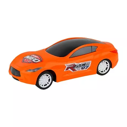 Инерционная Машина оранжевая, в сетке 8х10,5х26 см ТМ Компания друзей