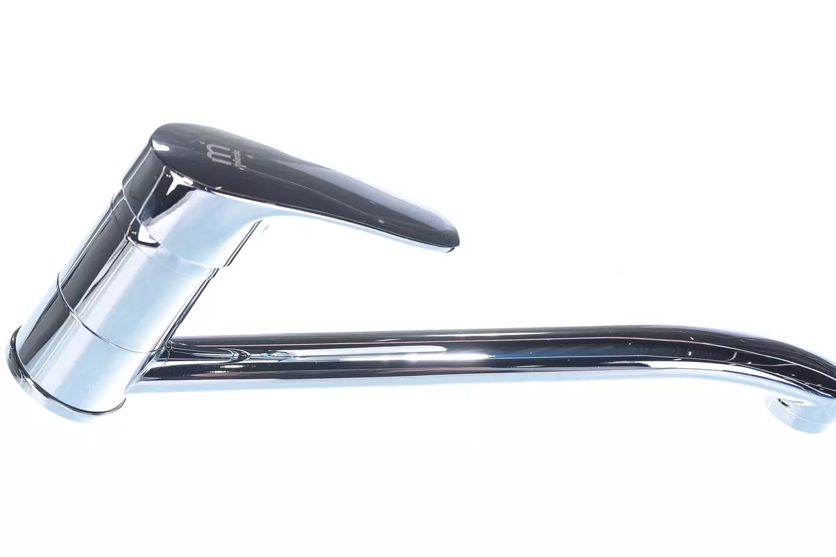 Смеситель для кухни, средний излив, хром, Milardo Meal, M06SB00M05, латунь