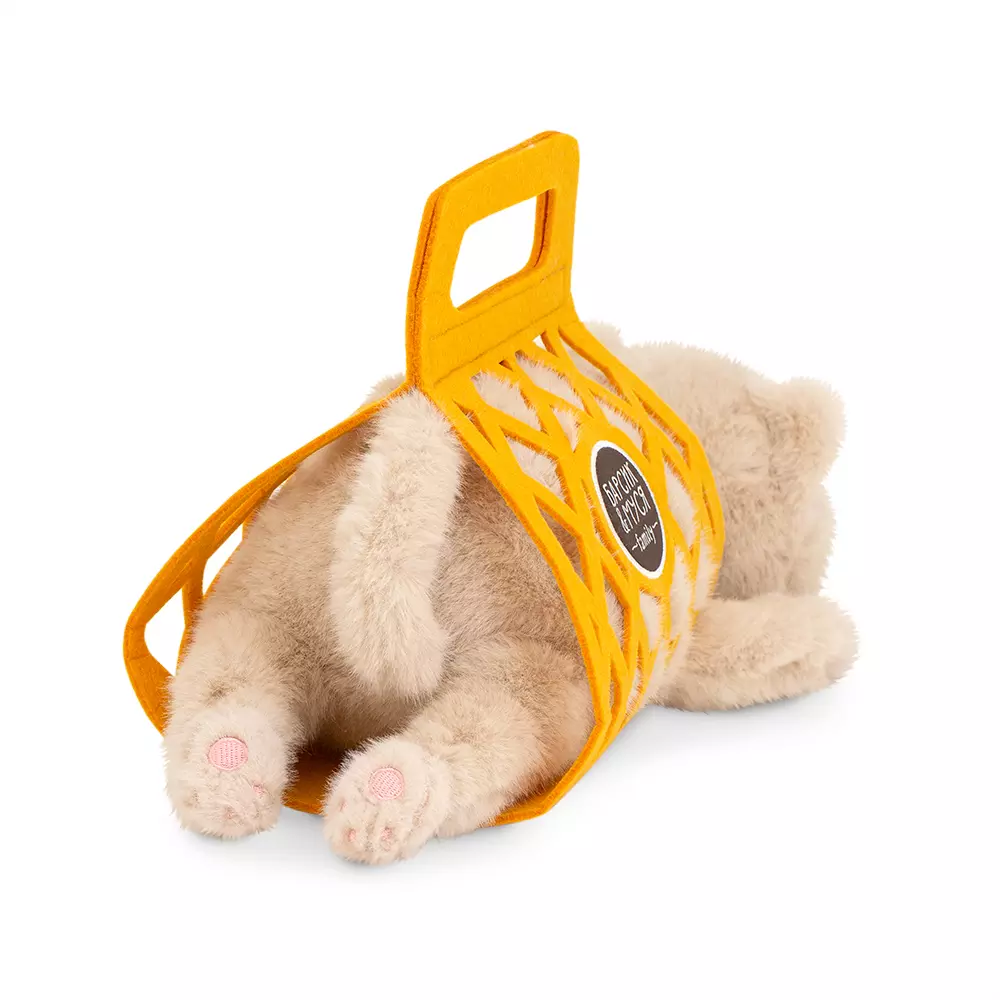 Мягкая игрушка Кот Барсик в сумке 56 см бежевый Orange Toys B1003/56