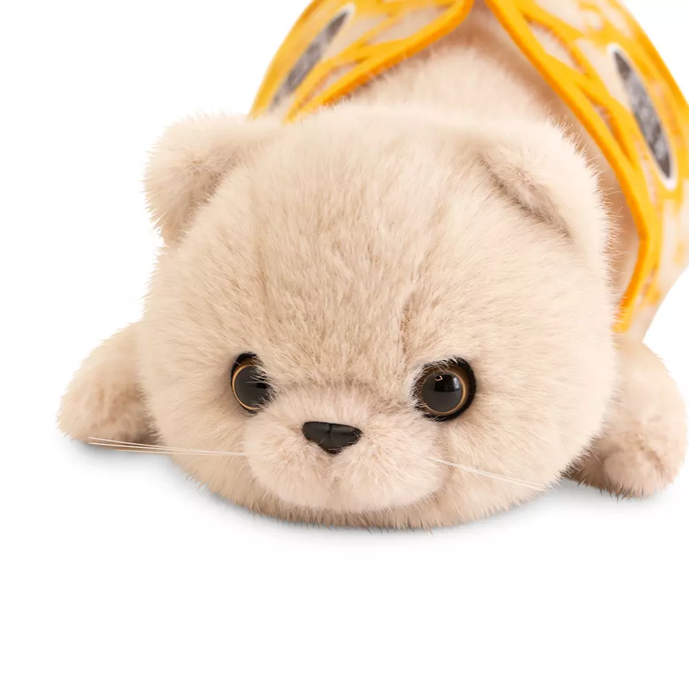 Мягкая игрушка Кот Барсик в сумке 56 см бежевый Orange Toys B1003/56