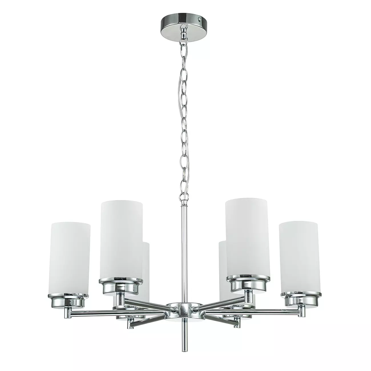 Люстра подвесная 6xЕ14 хром Escada 2119/6S Chrome