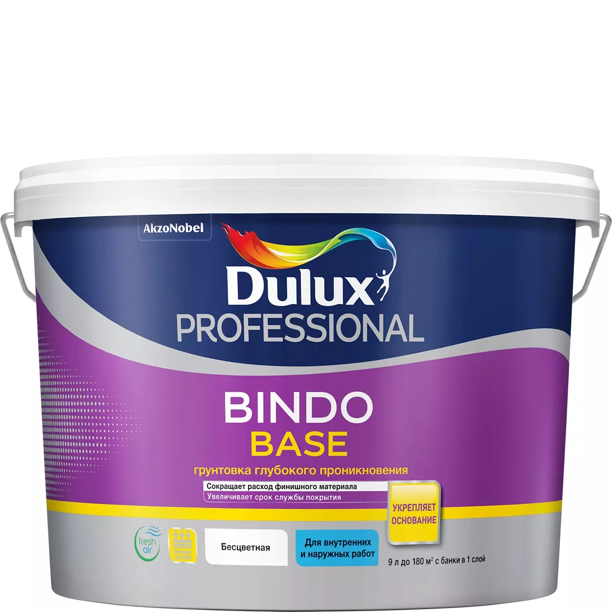 Грунтовка Dulux Professional Bindо Base 9 л глубокого проникновения