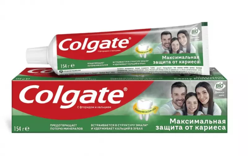 Зубная паста Colgate Двойная мята, Максимальная защита от кариеса, 100 мл