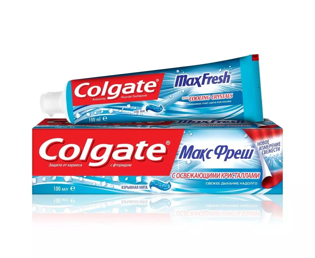 Зубная паста Colgate Макс Фреш, взрывная мята, 100 мл