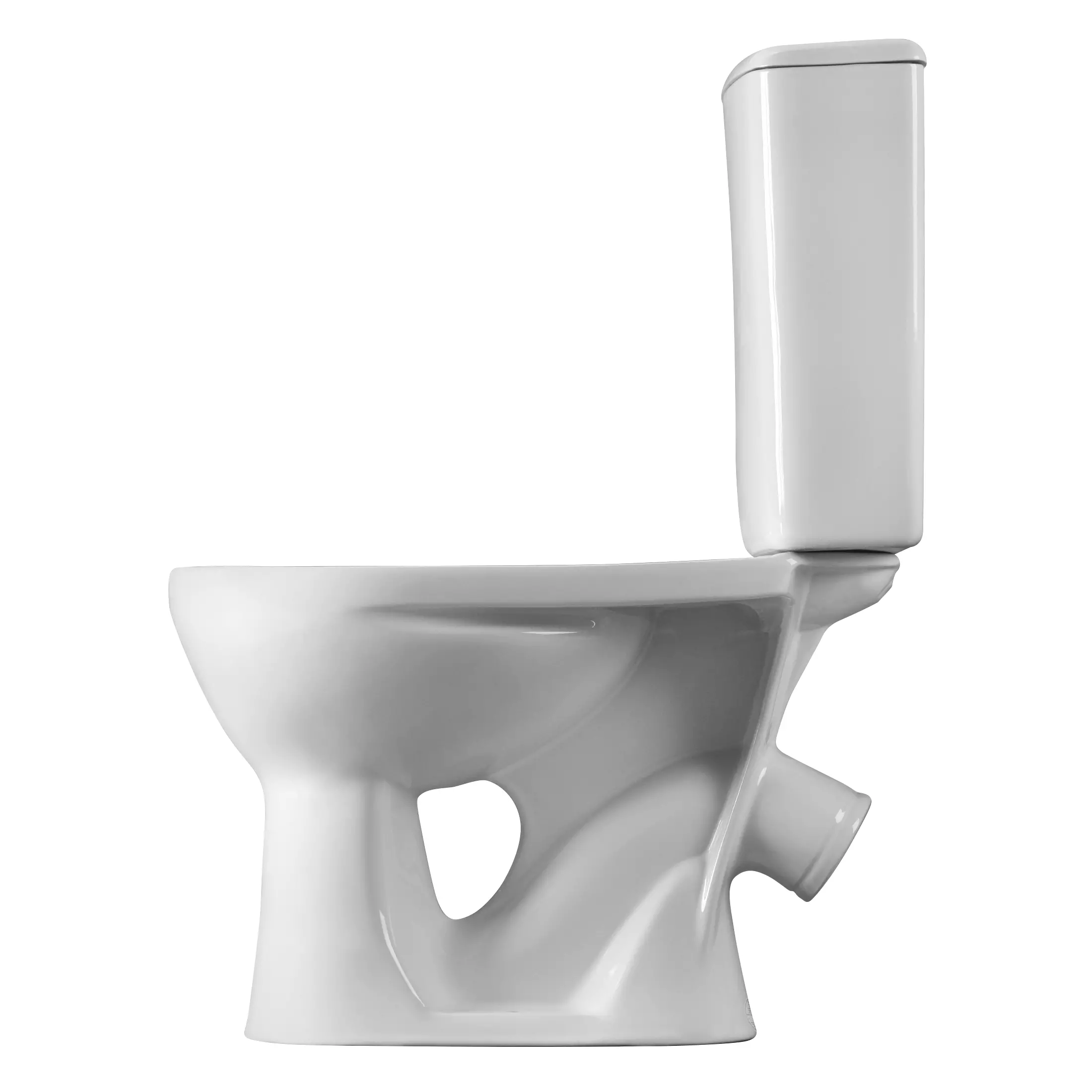 Унитаз Santeri Орион 1.P400.8.S00.00B.F косой выпуск, нижний подвод, 1-режимный слив, сиденье полипропилен