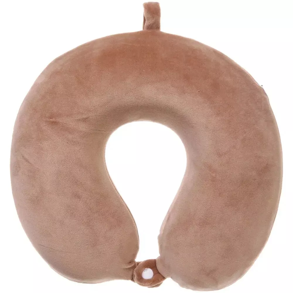 Подушка для путешествий кофе с молоком мемори-эффект TRIP - Comfort