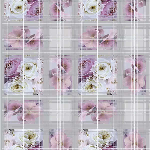 Клеенка Photoprint 140 см 737 Розовые Цветы