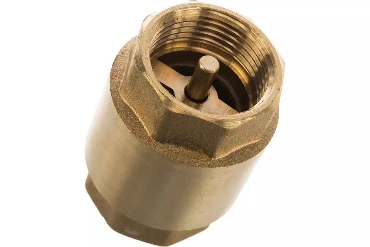 Обратный клапан 3/4" ВР, латунь, латунный шток, СТМ CBCVB034