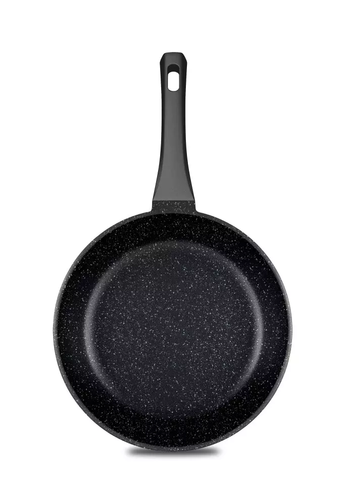 Сковорода 26 см, литой алюминий, индукция "Флоренс" черный Tesoro TF16269tdi