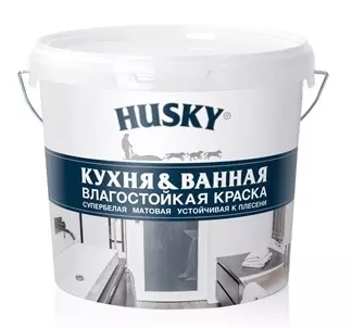 Краска для кухни и ванной Husky 2,5 л