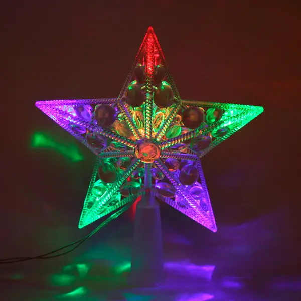 Светодиодная Звезда для елки Фантазия mini 10 ламп LED, 15 см, RG/RB 196-105