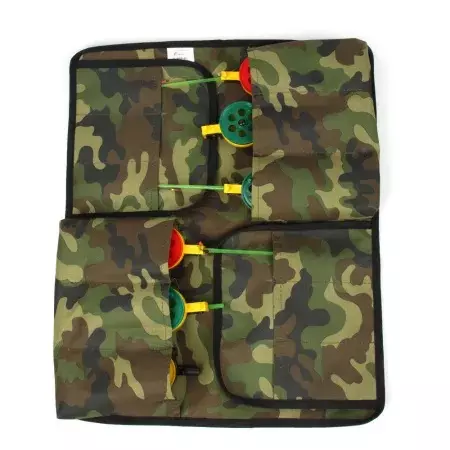 Чехол для зимних удочек СЛЕДОПЫТ, 6 карманов, 40х50 см.